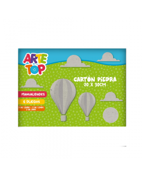 CARPETA CARTON GRIS 20X30CM 6 PCS/50