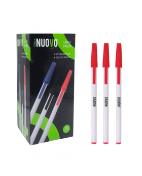 LAPIZ PASTA WHITE ROJO NUOVO/1000