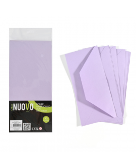 SOBRE AMERICANO LILA 105x228MM SET10U /200