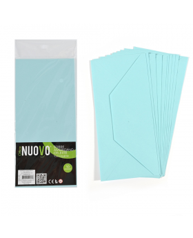 SOBRE AMERICANO CELESTE 105x228MM SET10U /200