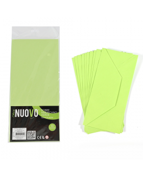 SOBRE AMERICANO VERDE 105x228MM SET10U /200