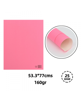 CARTULINA ARTETOP ROSADO 53,3x77CM 160GRS /300