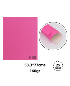 CARTULINA ARTETOP FUCSIA 53,x77CM 160GRS /300