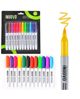 PLUMONES PIZARRA COLORES SET 12 NUOVO /72
