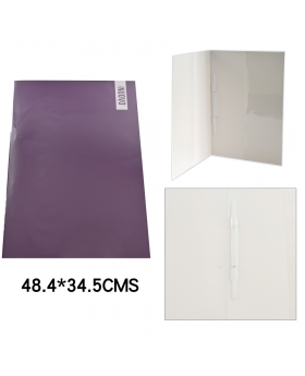 CARPETA FASTENER OFICIO MORADA NUOVO /100