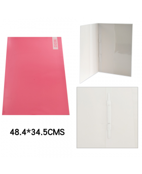 CARPETA FASTENER OFICIO ROSADA NUOVO /100