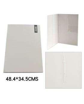 CARPETA FASTENER OFICIO BLANCA NUOVO /100