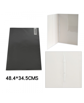 CARPETA FASTENER OFICIO NEGRA NUOVO /100