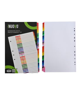 SEPARADOR OFICIO INDICE NUMEROS 1-31 /30