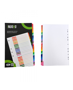 SEPARADOR OFICIO INDICE LETRAS A-Z /30