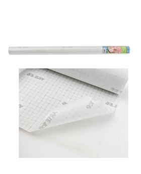 FORRO PLASTICO ADHESIVO TRANSPARENTE 45x150CM /48