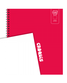 CUADERNO UNIV TAPA EXTRA DURA CROQUIS 100HJS /48