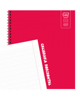 CUADERNO UNI TAPA EXTRADURA CALIGRAFIA HOR 100H/48