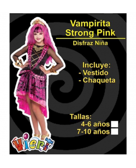 DISFRAZ STRONG PINK/36
