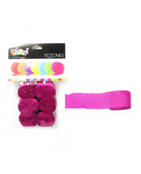 FESTON FUCSIA SET6U /120