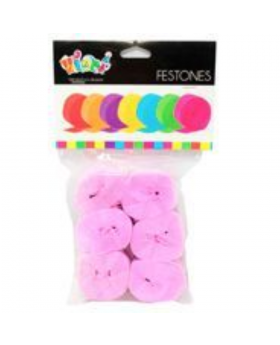 FESTON LILA CLARO SET6U /120