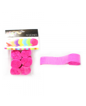 FESTON ROSADO SET6U /120