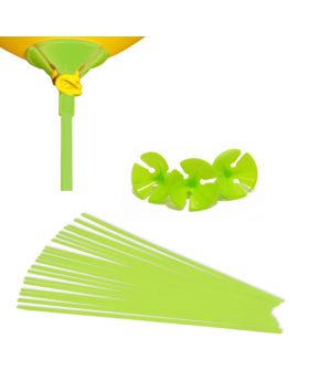 VARILLA PARA GLOBO COLOR PISTACHO SET100U /60