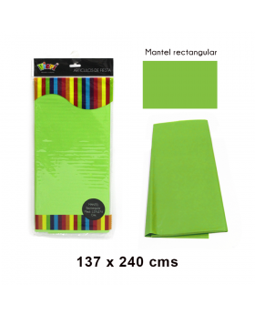 MANTEL FIESTA PISTACHO 240x137CM /72