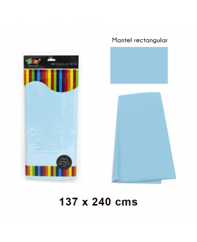 MANTEL FIESTA CELESTE /72