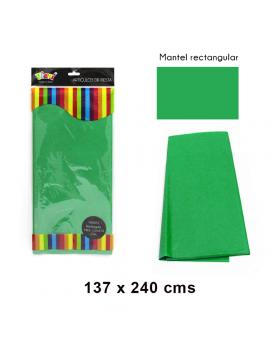 MANTEL FIESTA VERDE 274x137CM /72