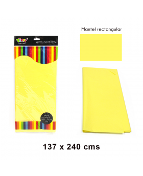 MANTEL FIESTA AMARILLA /72
