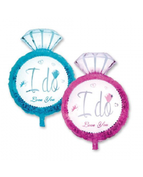 GLOBOS HELIO BABY SHOWER ANILLO 1UN/480