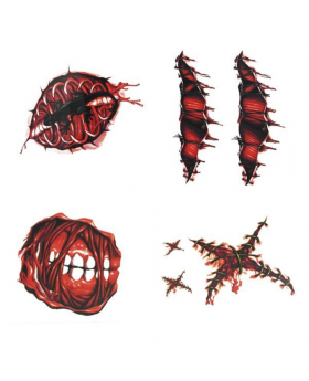 TATUAJE TERROR 14 DISEÑOS/600