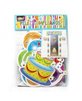 SET DECO CUMPLEAÑOS 1 /60