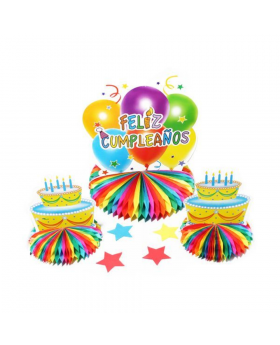 SET DECO CUMPLEAÑOS 2 /60