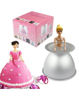 MOLDE VESTIDO PRINCESA