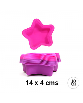 MOLDE DE SILICON ESTRELLA/200