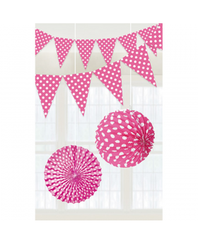 GUIRNALDA POLKA FUCSIA/120