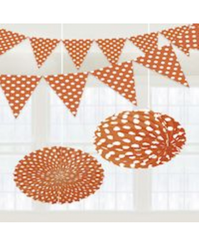 GUIRNALDA POLKA NARANJA/120