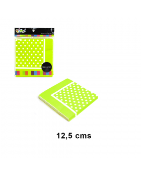 SERVILLETA POLKA PISTACHO/240