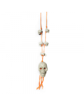 COLLAR DE CRANEO HALLOWEEN X 1/120