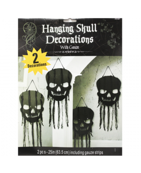 COLGANTE HALLOWEEN CRANEO ST 12UN /120