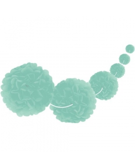 ST FLOR COLGANTE TURQUESA/100