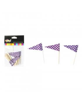 SET 12 PINCHOS MORADOS/30