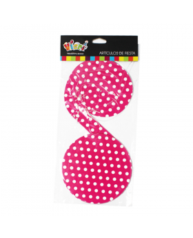 ST ESPIRAL POLKA FUCSIA/120
