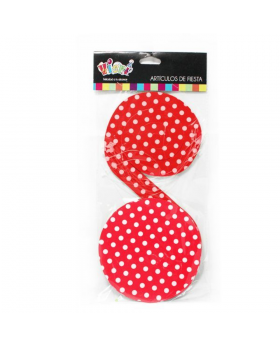 ST ESPIRAL POLKA ROJO/120