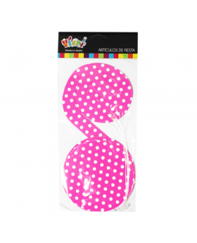 ST ESPIRAL POLKA ROSADO/120