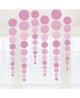 GUIRNALDA CIRCLE ROSADO/180