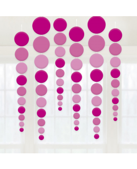 GUIRNALDA CIRCLE FUCSIA/180