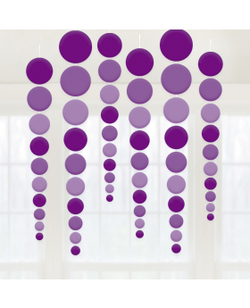 GUIRNALDA CIRCLE MORADO/180