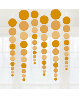 GUIRNALDA CIRCLE NARANJA/180