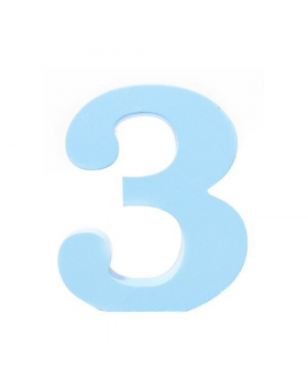 NUMERO 3 CELESTE/120