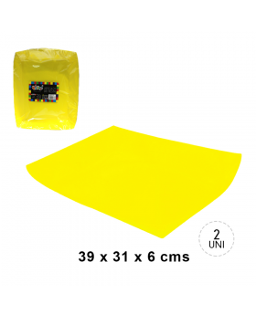 BANDEJA FIESTA AMARILLO /100
