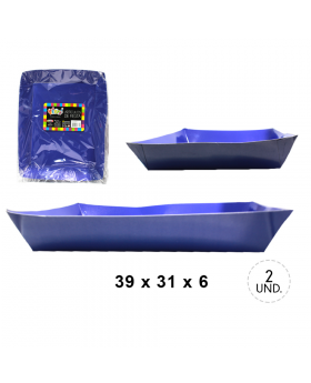 BANDEJA FIESTA AZUL /100
