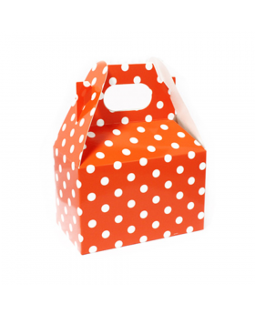 SET CAJITA SORPRESA NARANJA/100